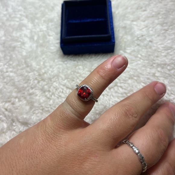 NEW Red Diamond Ring - Picture 3 of 3